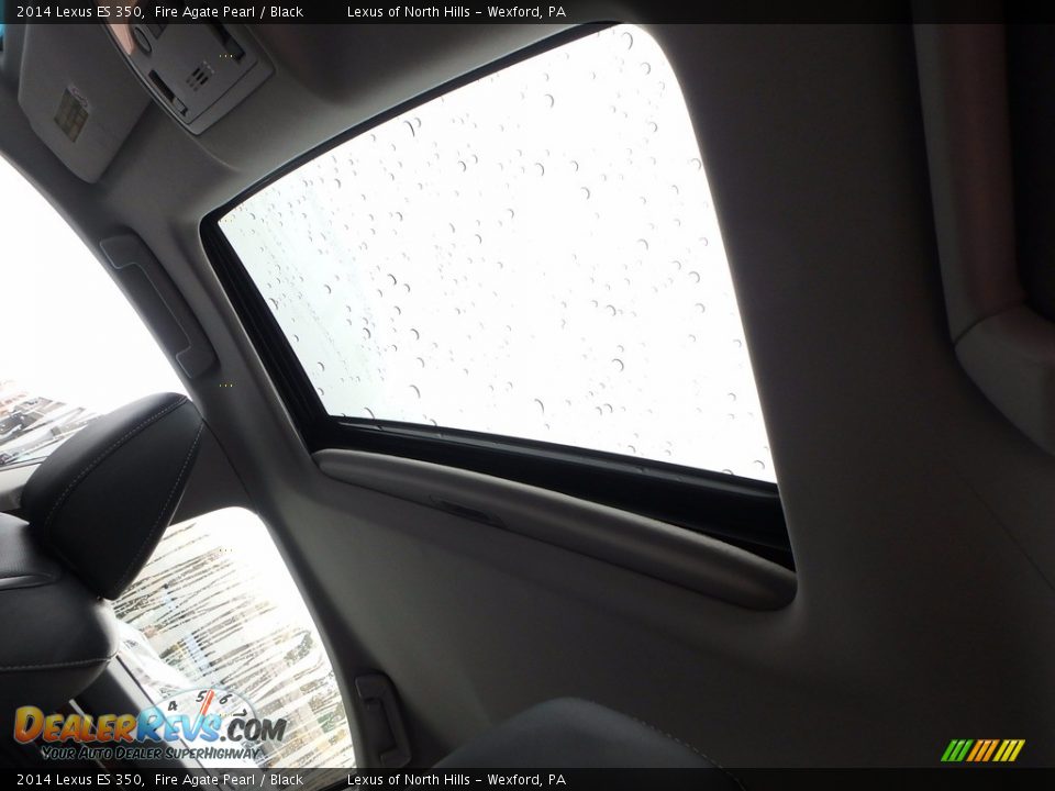2014 Lexus ES 350 Fire Agate Pearl / Black Photo #13