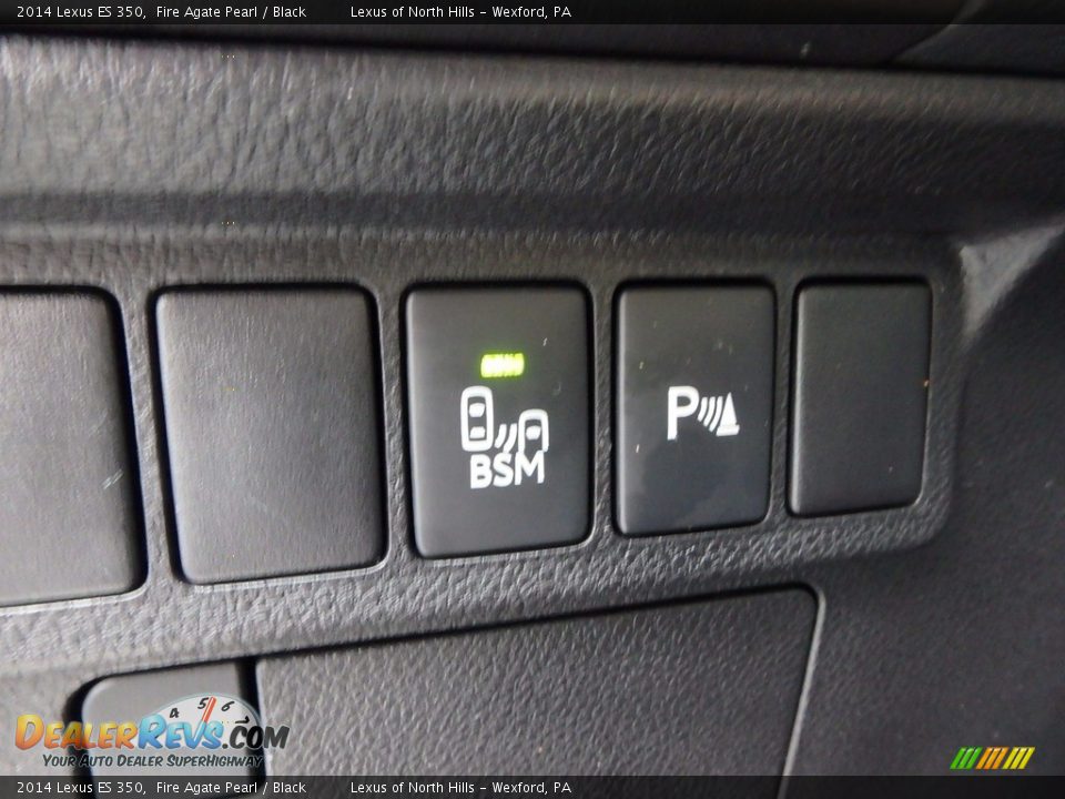2014 Lexus ES 350 Fire Agate Pearl / Black Photo #14