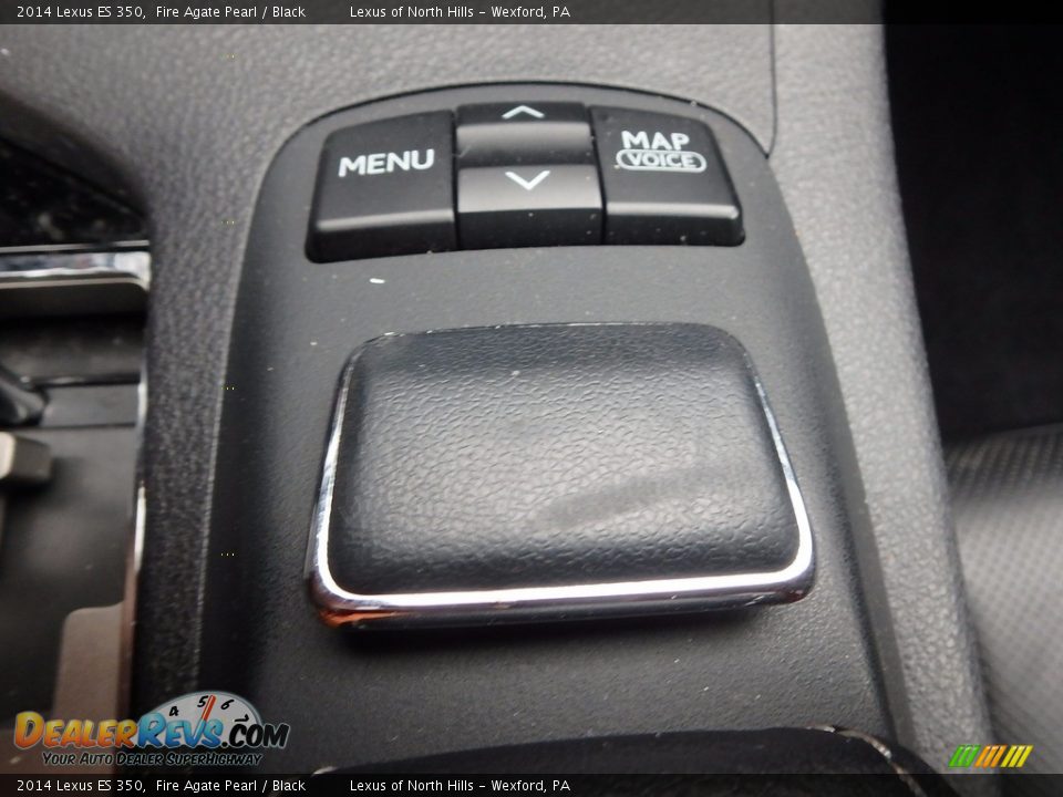 2014 Lexus ES 350 Fire Agate Pearl / Black Photo #16