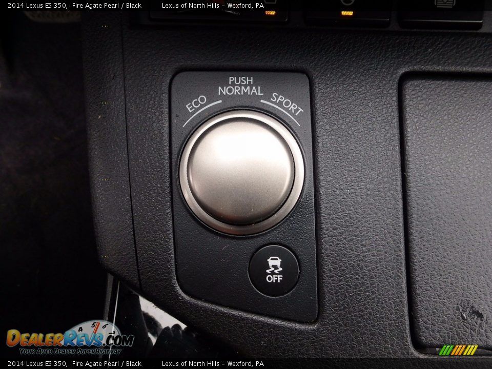 2014 Lexus ES 350 Fire Agate Pearl / Black Photo #17