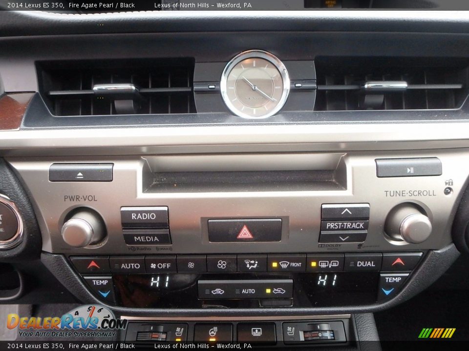 2014 Lexus ES 350 Fire Agate Pearl / Black Photo #19