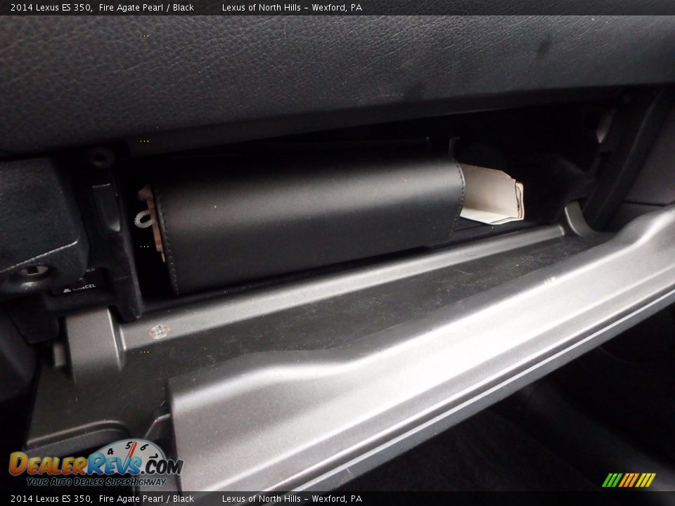 2014 Lexus ES 350 Fire Agate Pearl / Black Photo #23