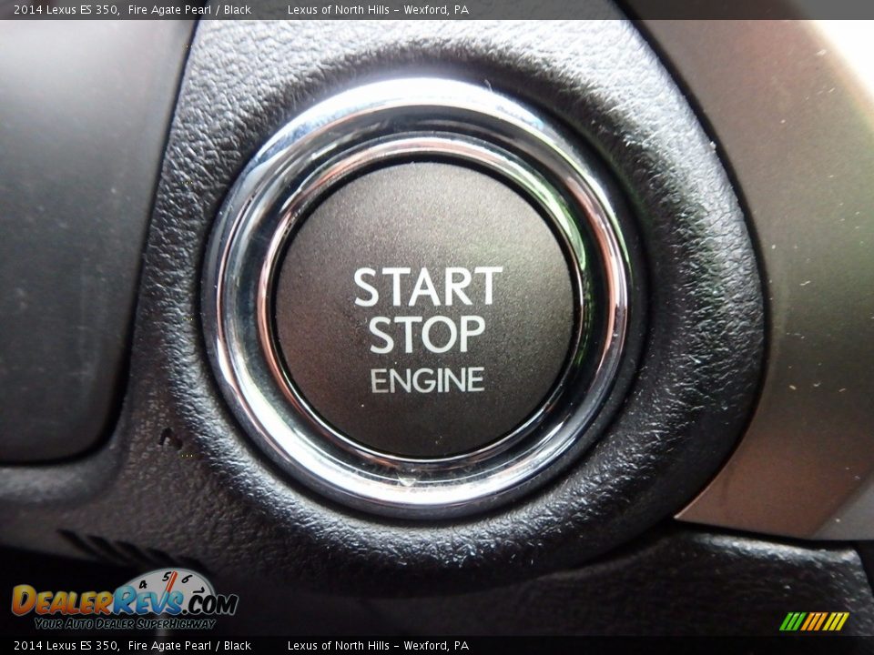 2014 Lexus ES 350 Fire Agate Pearl / Black Photo #24