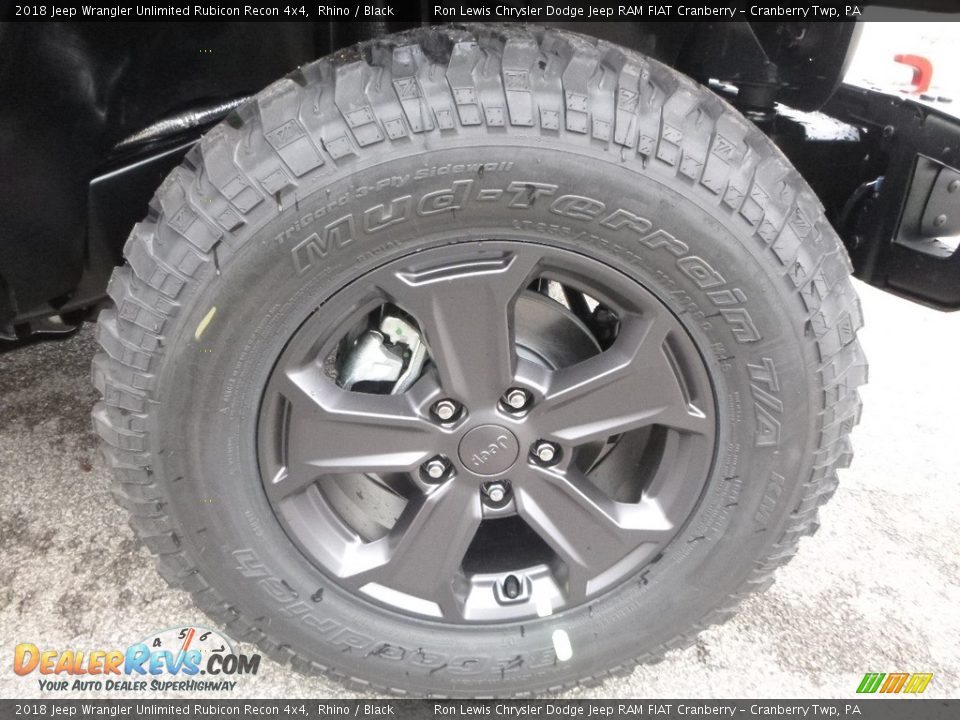 2018 Jeep Wrangler Unlimited Rubicon Recon 4x4 Wheel Photo #8