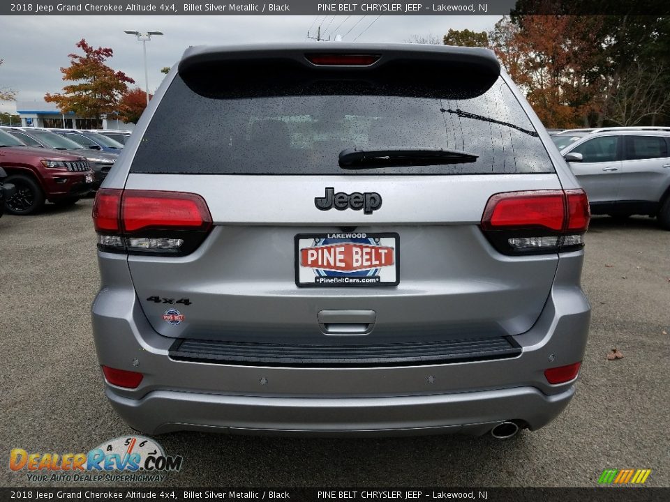 2018 Jeep Grand Cherokee Altitude 4x4 Billet Silver Metallic / Black Photo #5