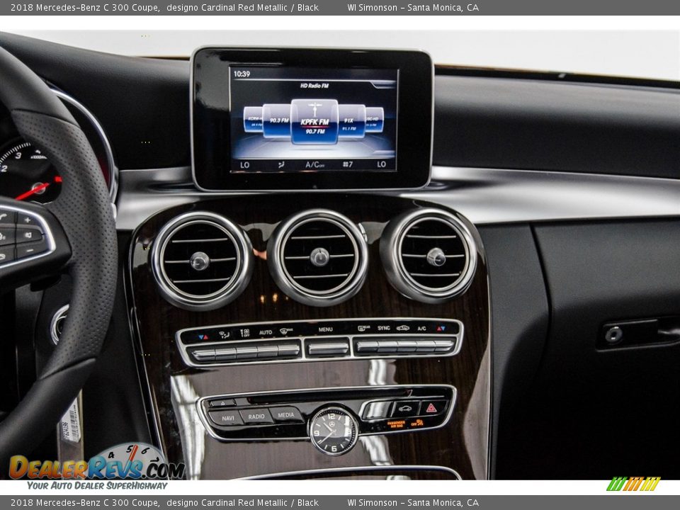 Controls of 2018 Mercedes-Benz C 300 Coupe Photo #5
