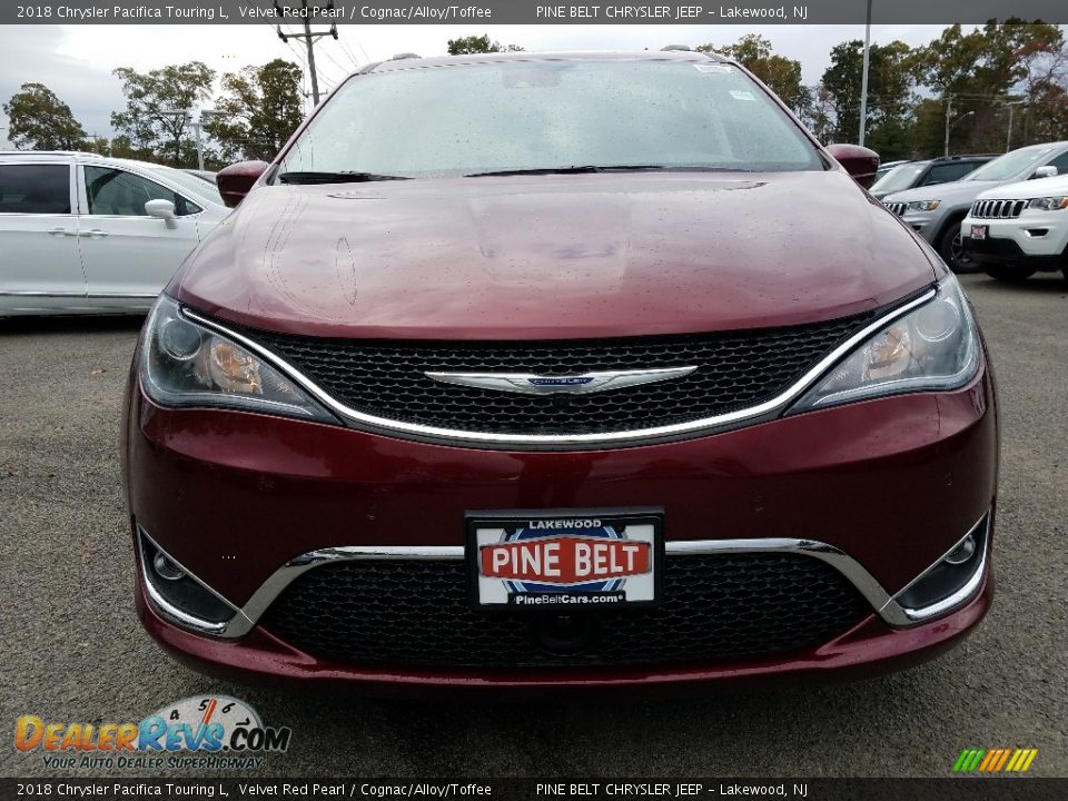 2018 Chrysler Pacifica Touring L Velvet Red Pearl / Cognac/Alloy/Toffee Photo #2