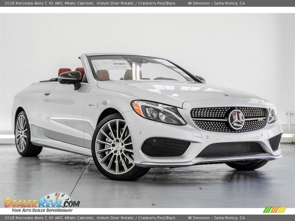 Front 3/4 View of 2018 Mercedes-Benz C 43 AMG 4Matic Cabriolet Photo #12