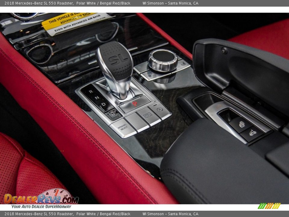 2018 Mercedes-Benz SL 550 Roadster Shifter Photo #7