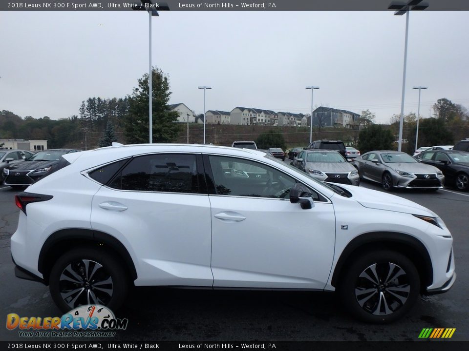 Ultra White 2018 Lexus NX 300 F Sport AWD Photo #2