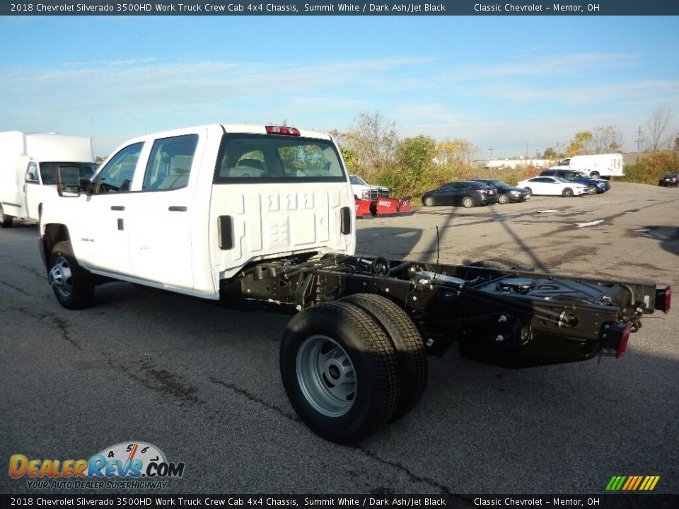 Undercarriage of 2018 Chevrolet Silverado 3500HD Work Truck Crew Cab 4x4 Chassis Photo #7