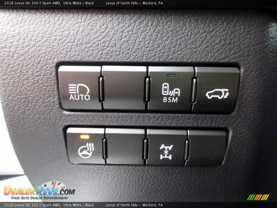 Controls of 2018 Lexus NX 300 F Sport AWD Photo #12