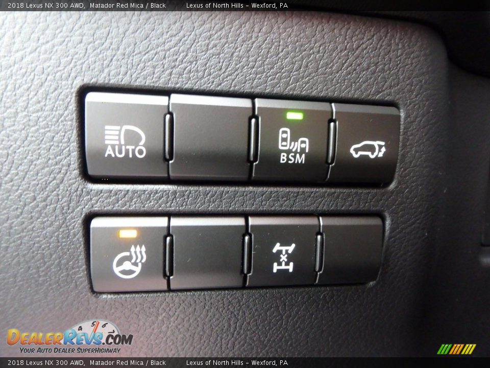 Controls of 2018 Lexus NX 300 AWD Photo #12