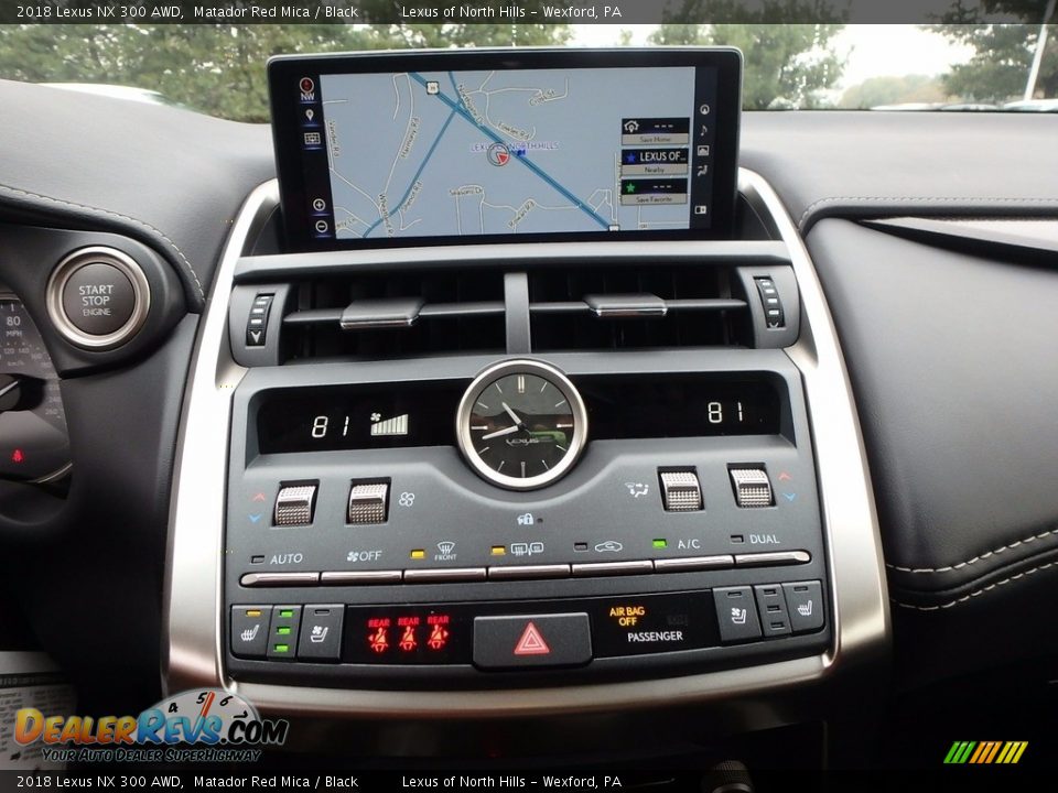 Controls of 2018 Lexus NX 300 AWD Photo #14