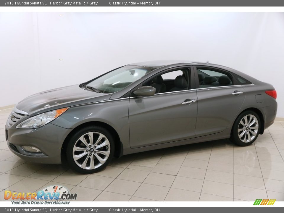 2013 Hyundai Sonata SE Harbor Gray Metallic / Gray Photo #3