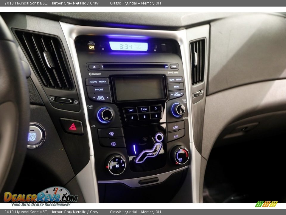 2013 Hyundai Sonata SE Harbor Gray Metallic / Gray Photo #8