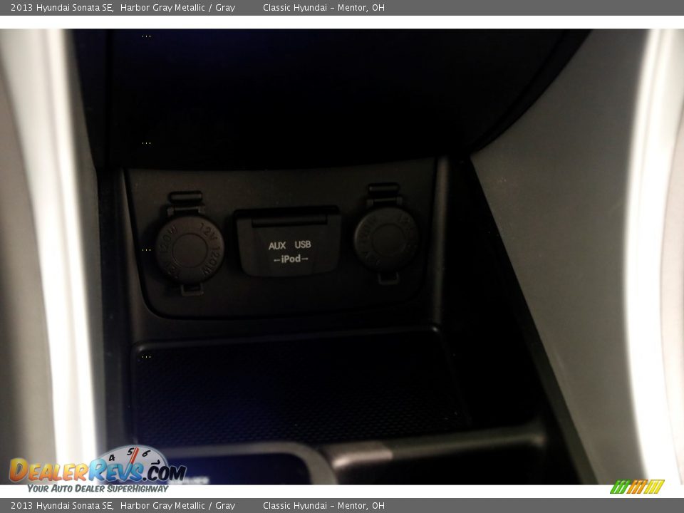 2013 Hyundai Sonata SE Harbor Gray Metallic / Gray Photo #9