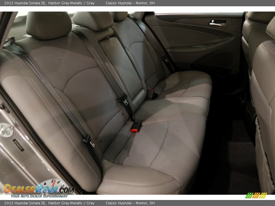 2013 Hyundai Sonata SE Harbor Gray Metallic / Gray Photo #13