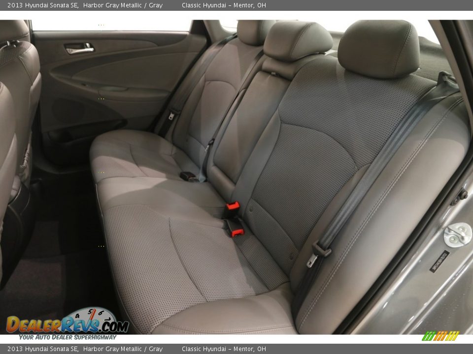 2013 Hyundai Sonata SE Harbor Gray Metallic / Gray Photo #14