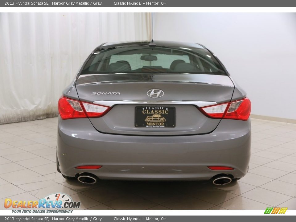 2013 Hyundai Sonata SE Harbor Gray Metallic / Gray Photo #15