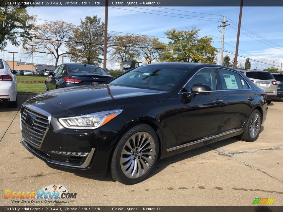 Front 3/4 View of 2018 Hyundai Genesis G90 AWD Photo #1