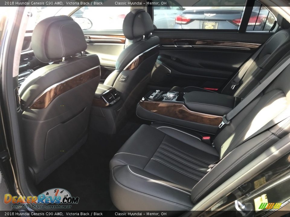 Rear Seat of 2018 Hyundai Genesis G90 AWD Photo #3