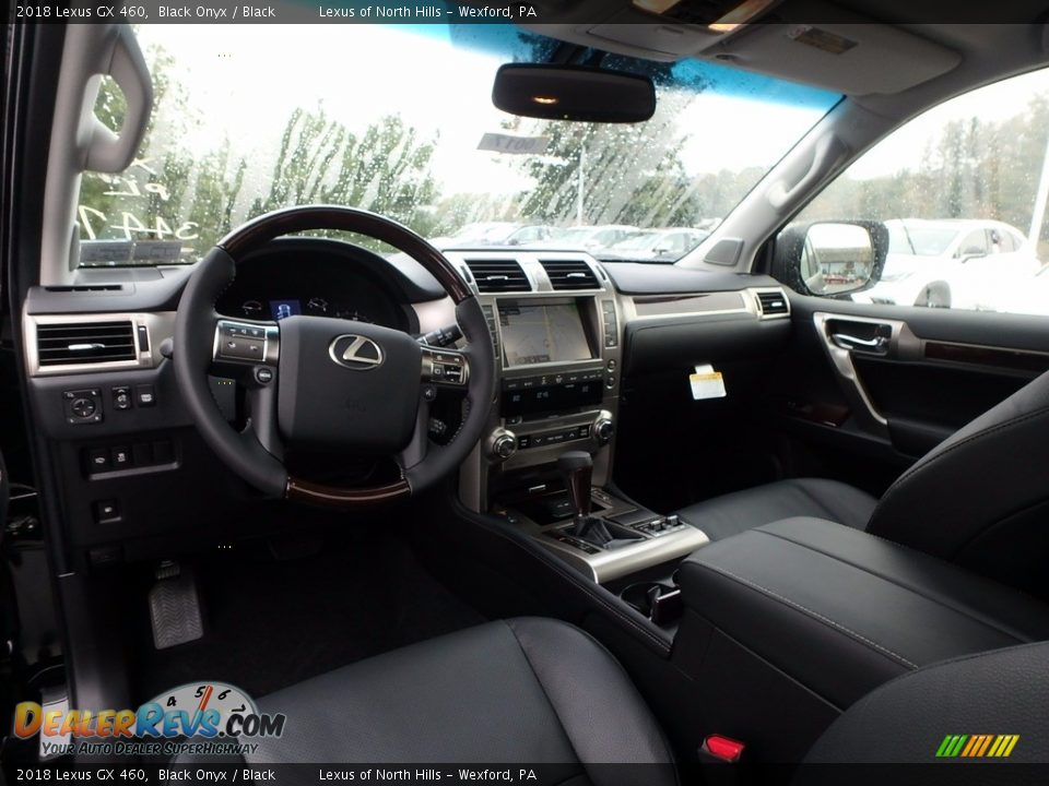 Black Interior - 2018 Lexus GX 460 Photo #9
