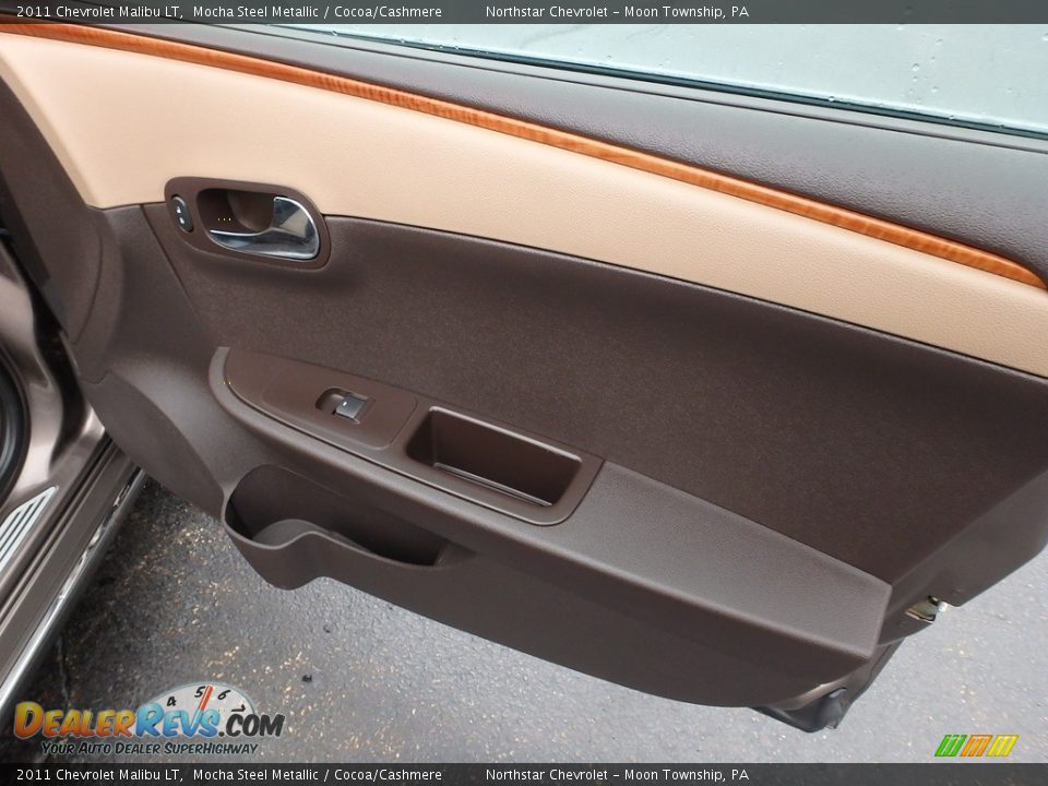 2011 Chevrolet Malibu LT Mocha Steel Metallic / Cocoa/Cashmere Photo #16
