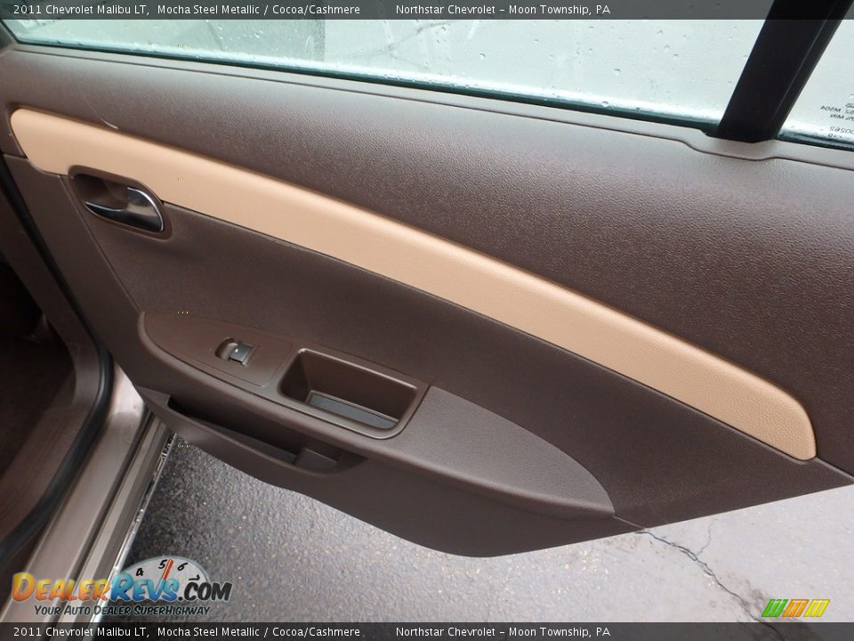 2011 Chevrolet Malibu LT Mocha Steel Metallic / Cocoa/Cashmere Photo #18