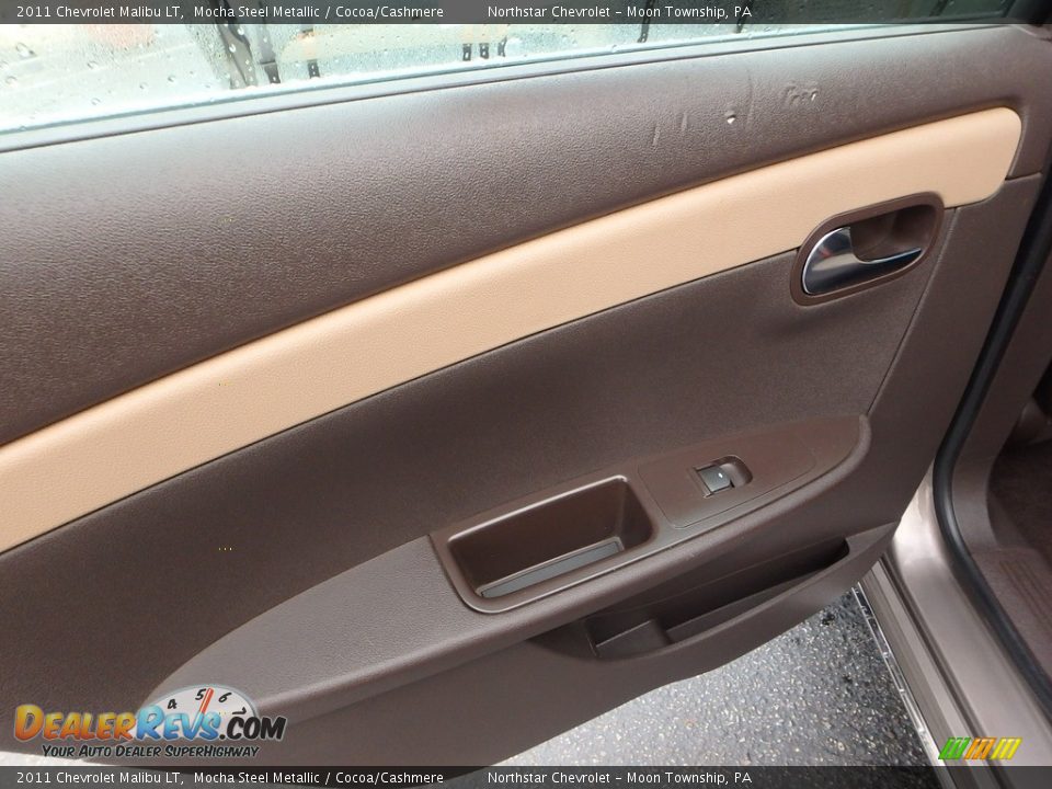 2011 Chevrolet Malibu LT Mocha Steel Metallic / Cocoa/Cashmere Photo #22