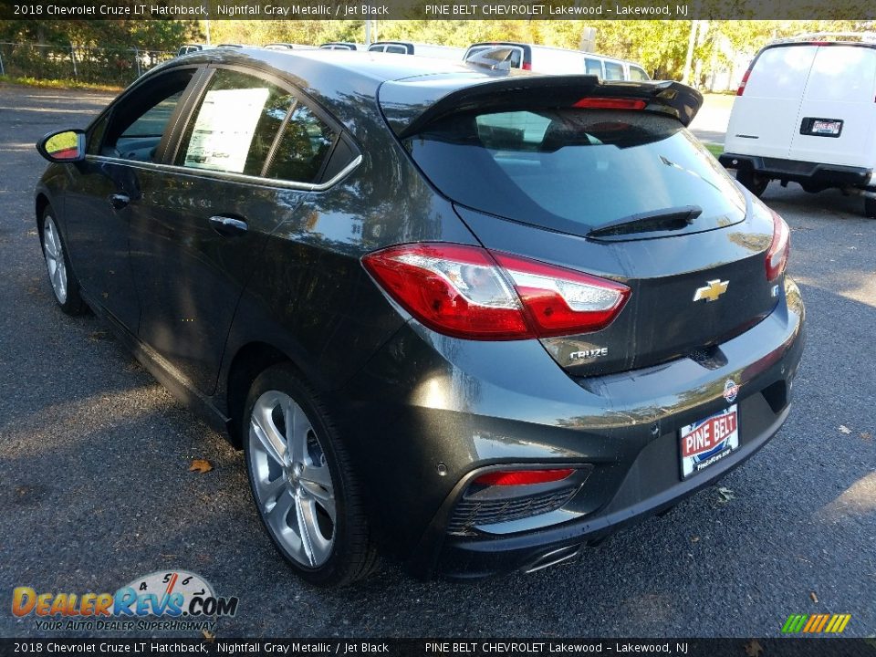 2018 Chevrolet Cruze LT Hatchback Nightfall Gray Metallic / Jet Black Photo #4