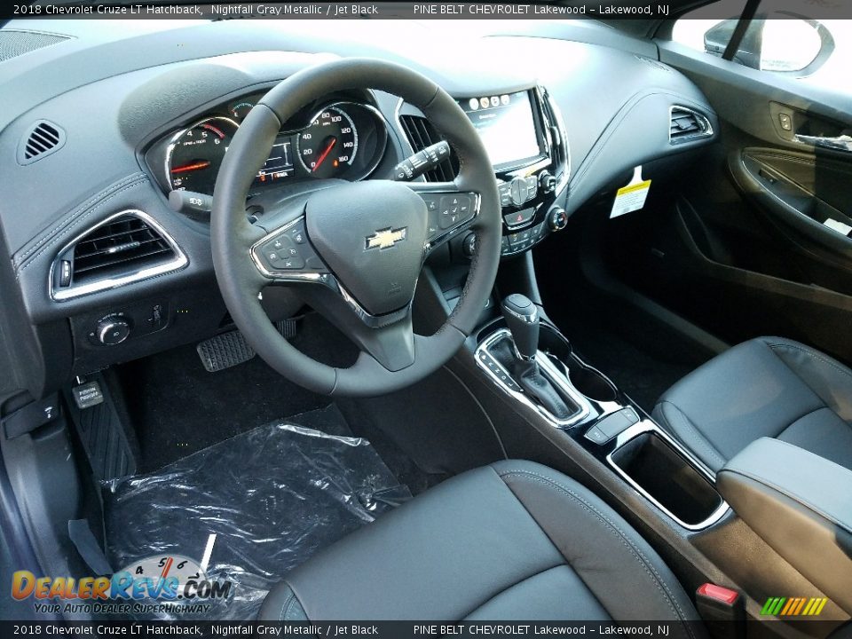 Jet Black Interior - 2018 Chevrolet Cruze LT Hatchback Photo #7