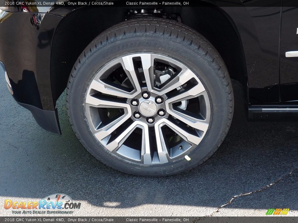2018 GMC Yukon XL Denali 4WD Onyx Black / Cocoa/Shale Photo #5