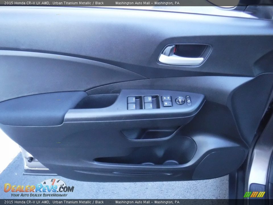 2015 Honda CR-V LX AWD Urban Titanium Metallic / Black Photo #11