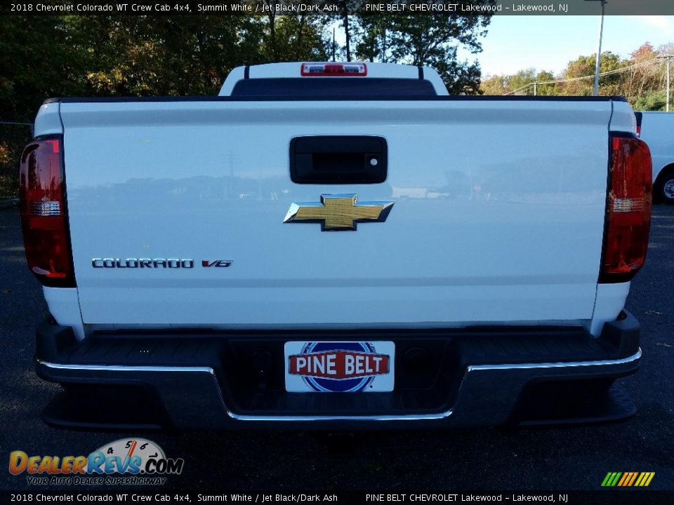 2018 Chevrolet Colorado WT Crew Cab 4x4 Summit White / Jet Black/Dark Ash Photo #5