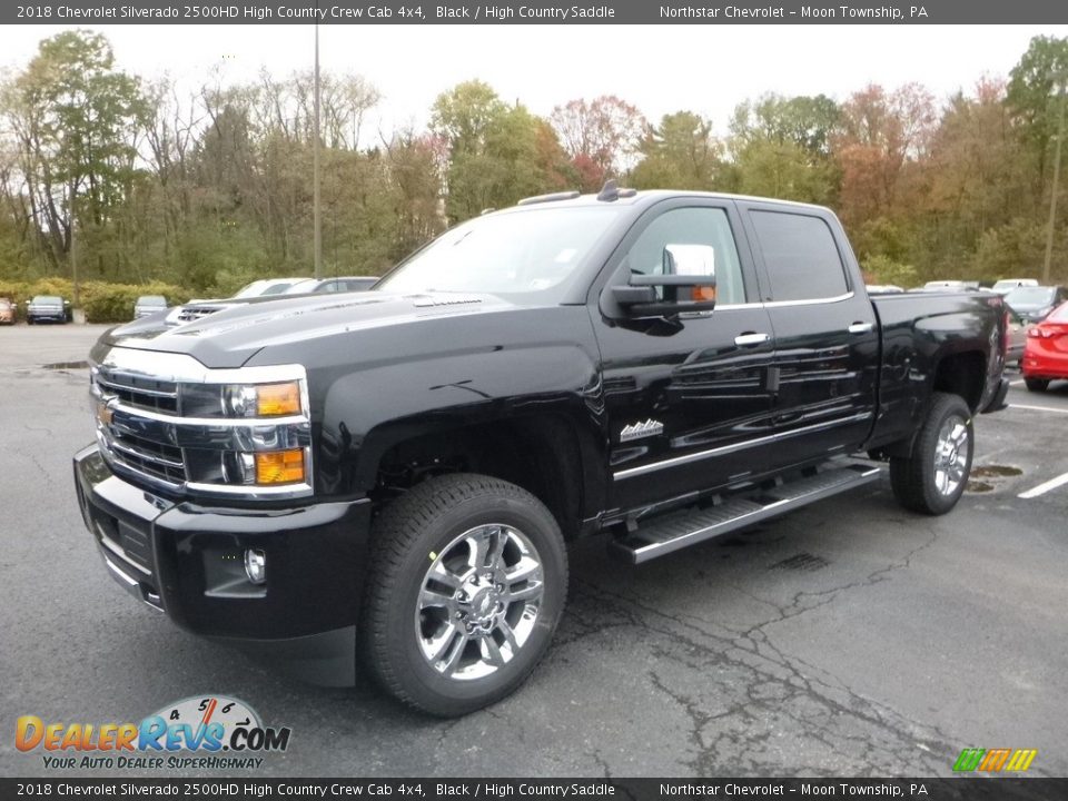 Front 3/4 View of 2018 Chevrolet Silverado 2500HD High Country Crew Cab 4x4 Photo #1
