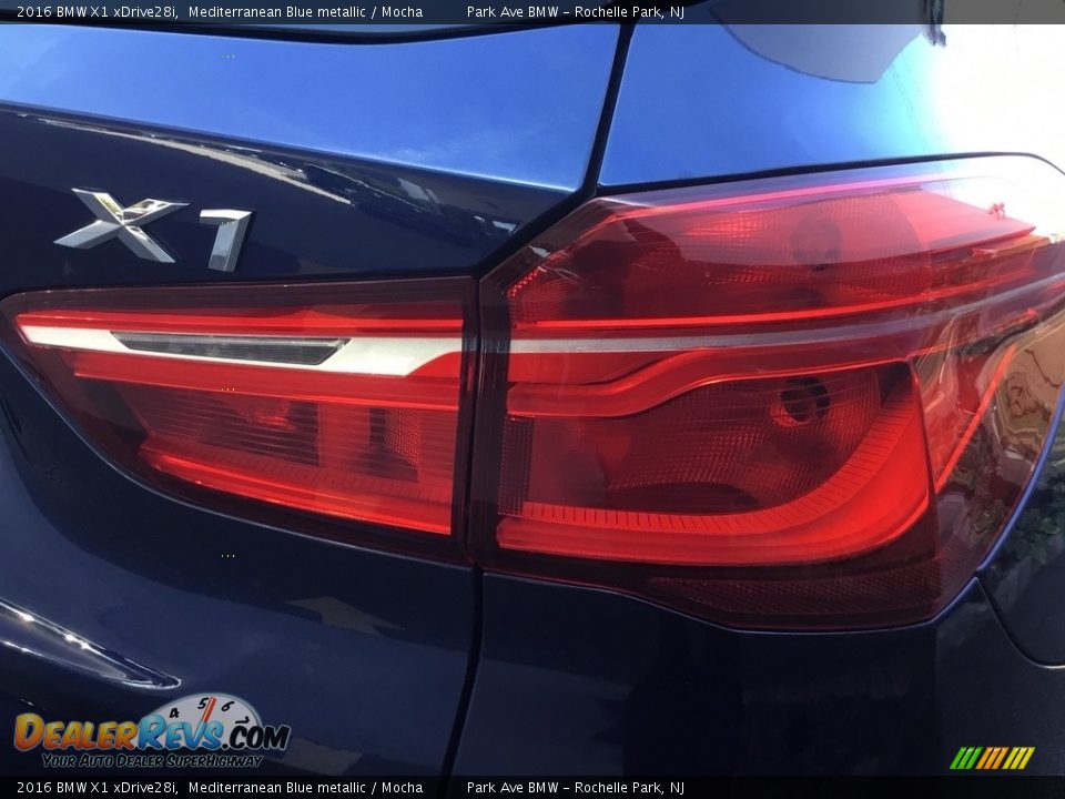 2016 BMW X1 xDrive28i Mediterranean Blue metallic / Mocha Photo #21