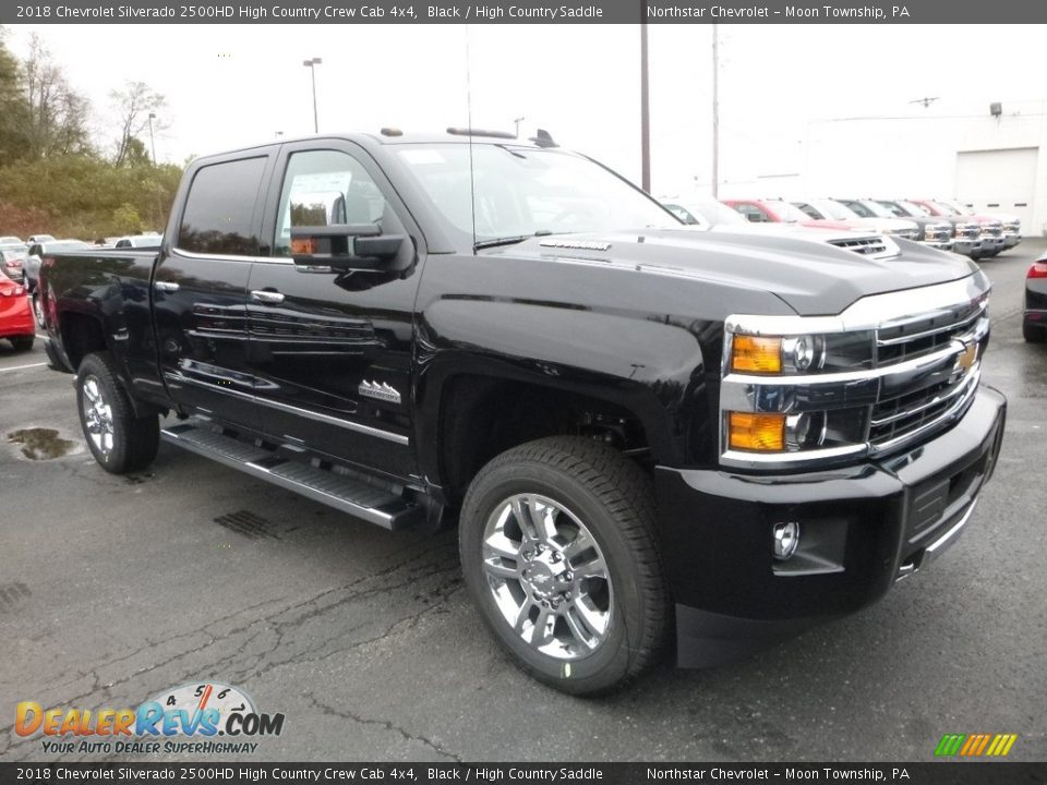 Front 3/4 View of 2018 Chevrolet Silverado 2500HD High Country Crew Cab 4x4 Photo #7