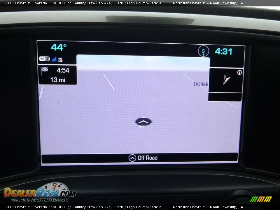 2018 Chevrolet Silverado 2500HD High Country Crew Cab 4x4 Black / High Country Saddle Photo #16