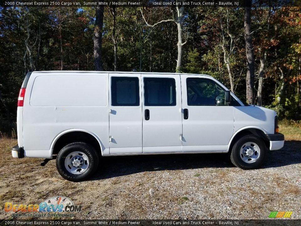 2008 Chevrolet Express 2500 Cargo Van Summit White / Medium Pewter Photo #4