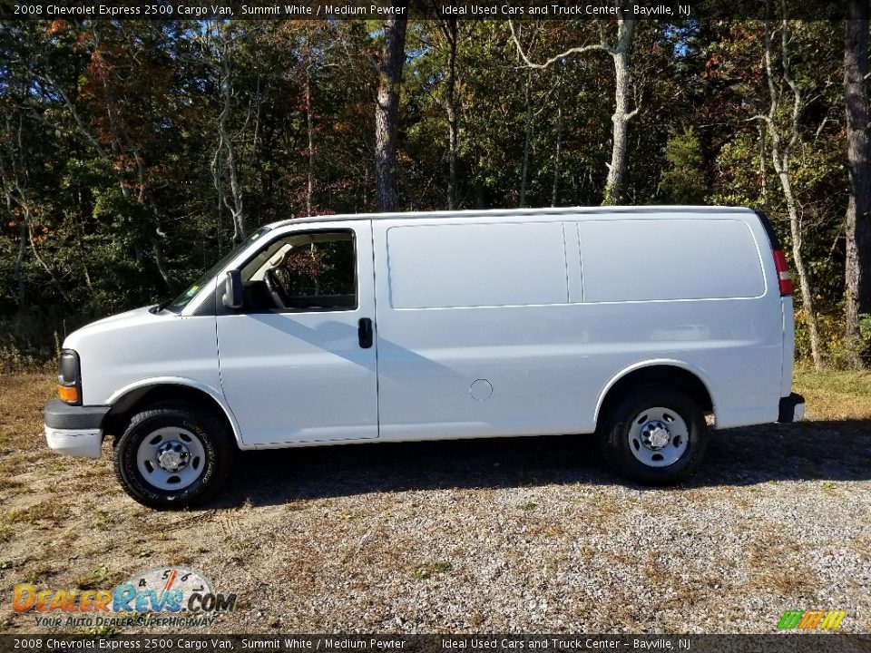 2008 Chevrolet Express 2500 Cargo Van Summit White / Medium Pewter Photo #5