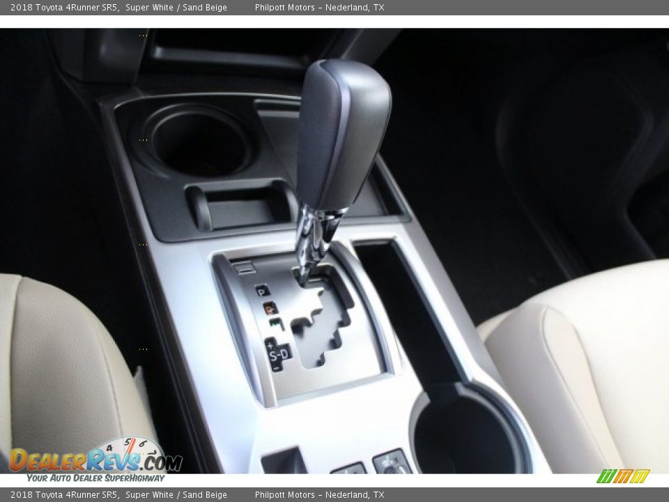 2018 Toyota 4Runner SR5 Super White / Sand Beige Photo #14