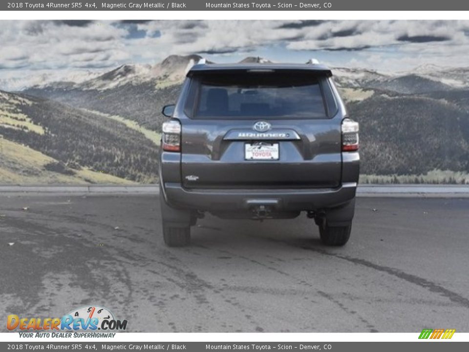 2018 Toyota 4Runner SR5 4x4 Magnetic Gray Metallic / Black Photo #4