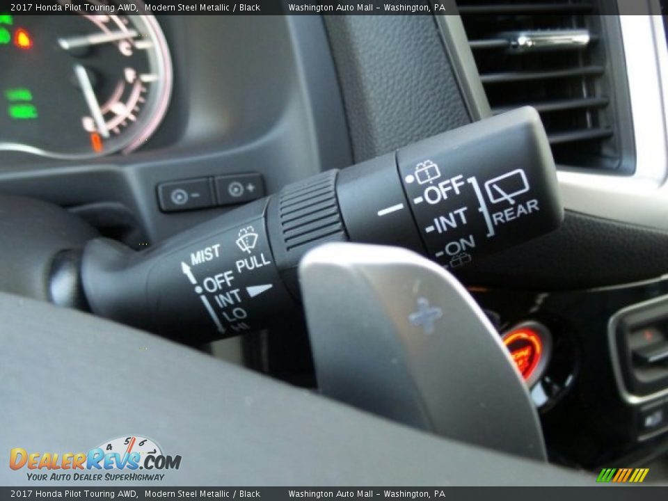 2017 Honda Pilot Touring AWD Modern Steel Metallic / Black Photo #25