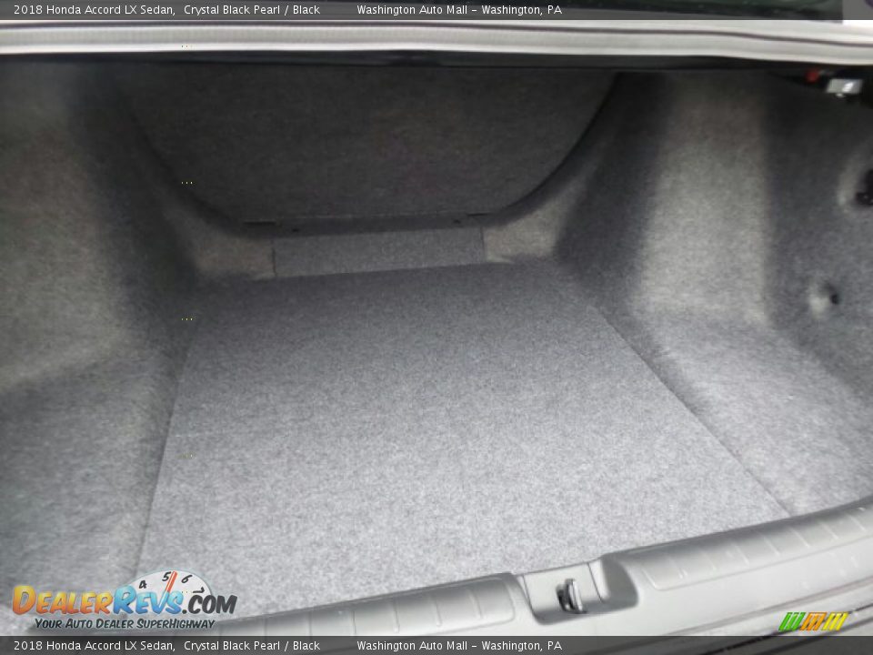 2018 Honda Accord LX Sedan Crystal Black Pearl / Black Photo #11