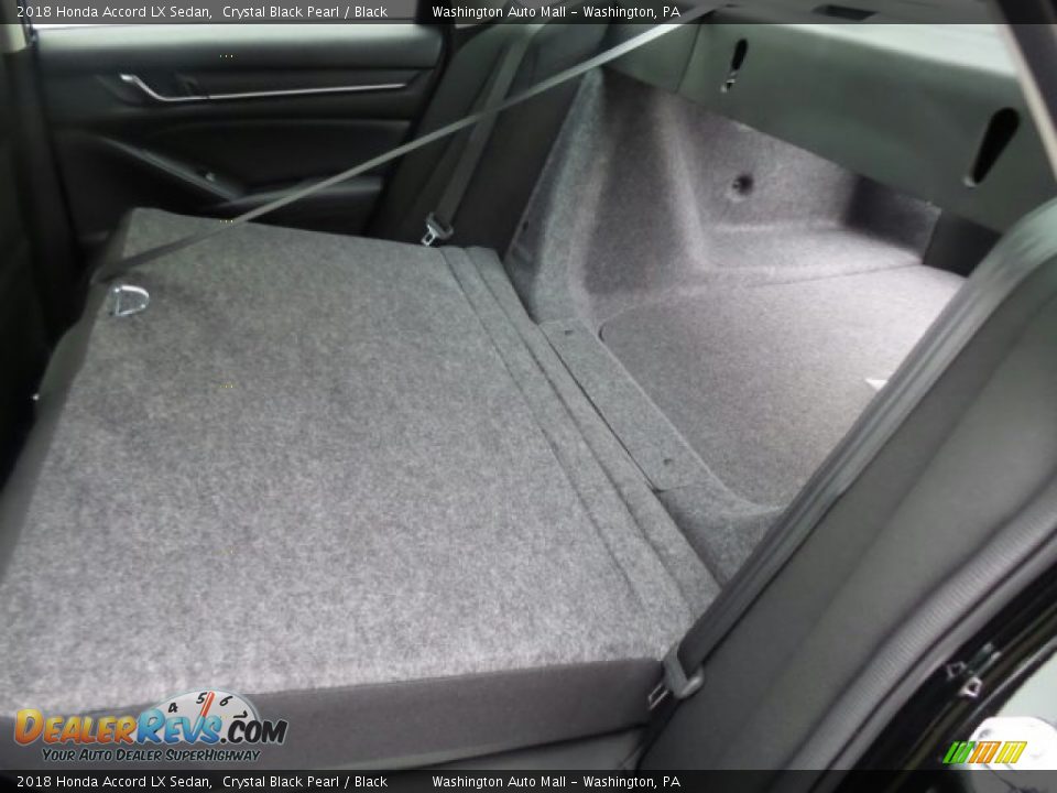 2018 Honda Accord LX Sedan Crystal Black Pearl / Black Photo #12