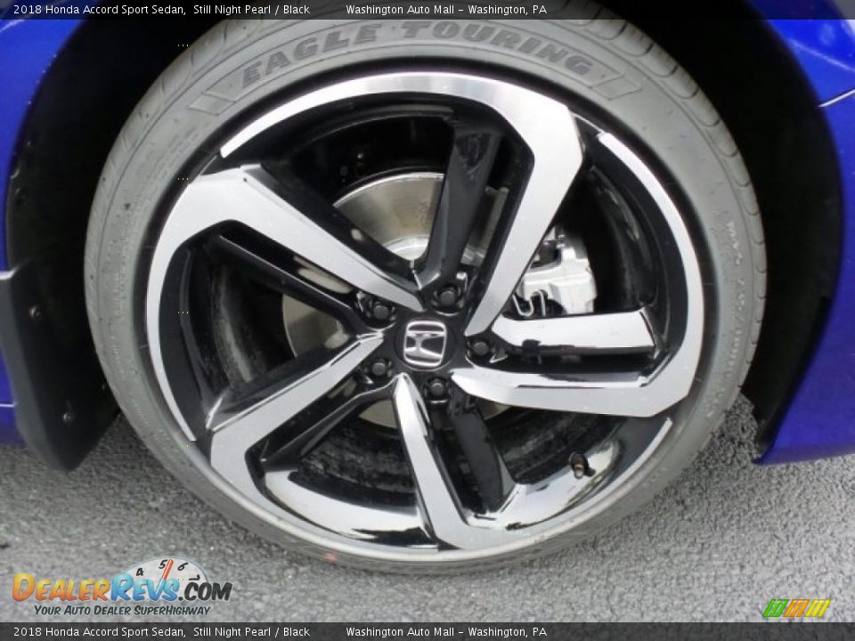 2018 Honda Accord Sport Sedan Still Night Pearl / Black Photo #4