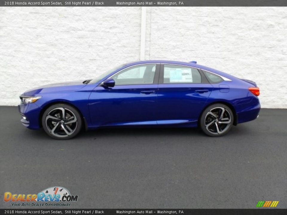 Still Night Pearl 2018 Honda Accord Sport Sedan Photo #6