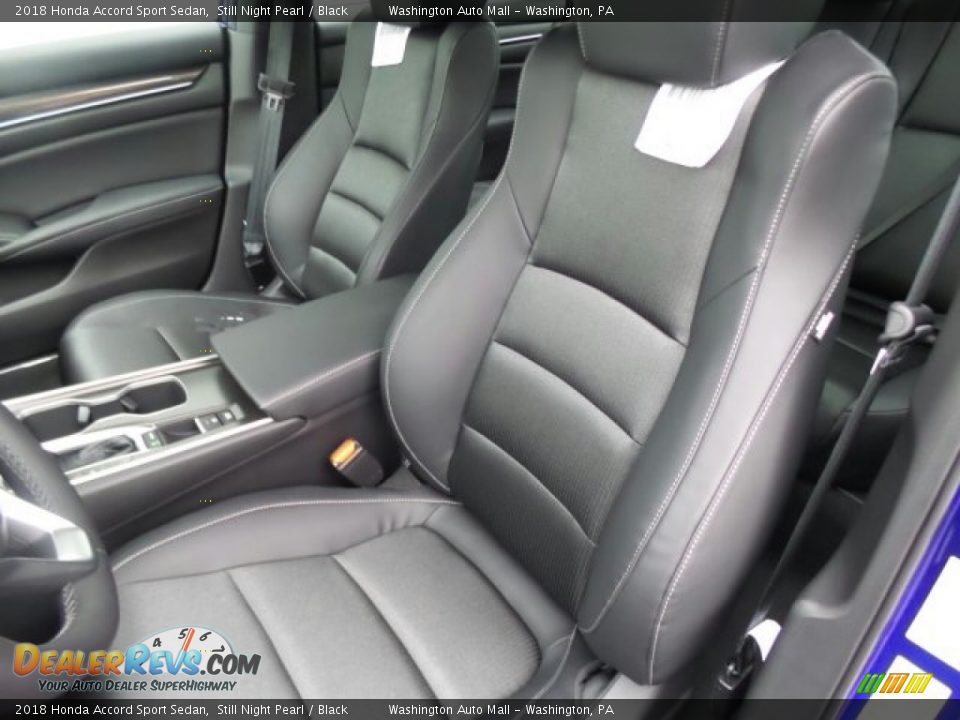 Front Seat of 2018 Honda Accord Sport Sedan Photo #9