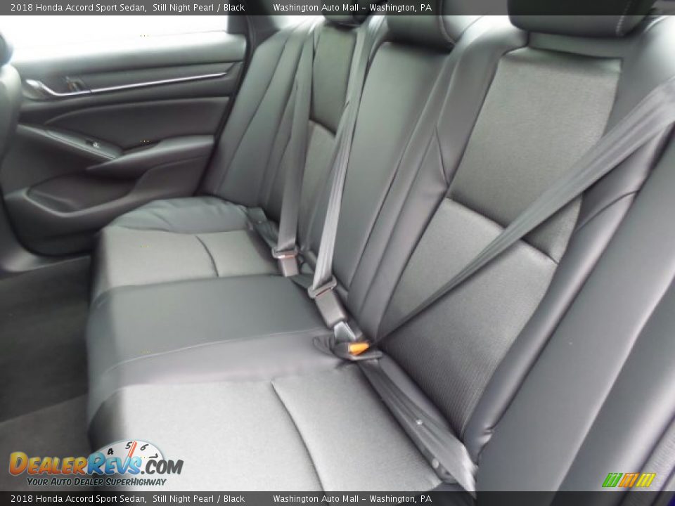 Rear Seat of 2018 Honda Accord Sport Sedan Photo #10